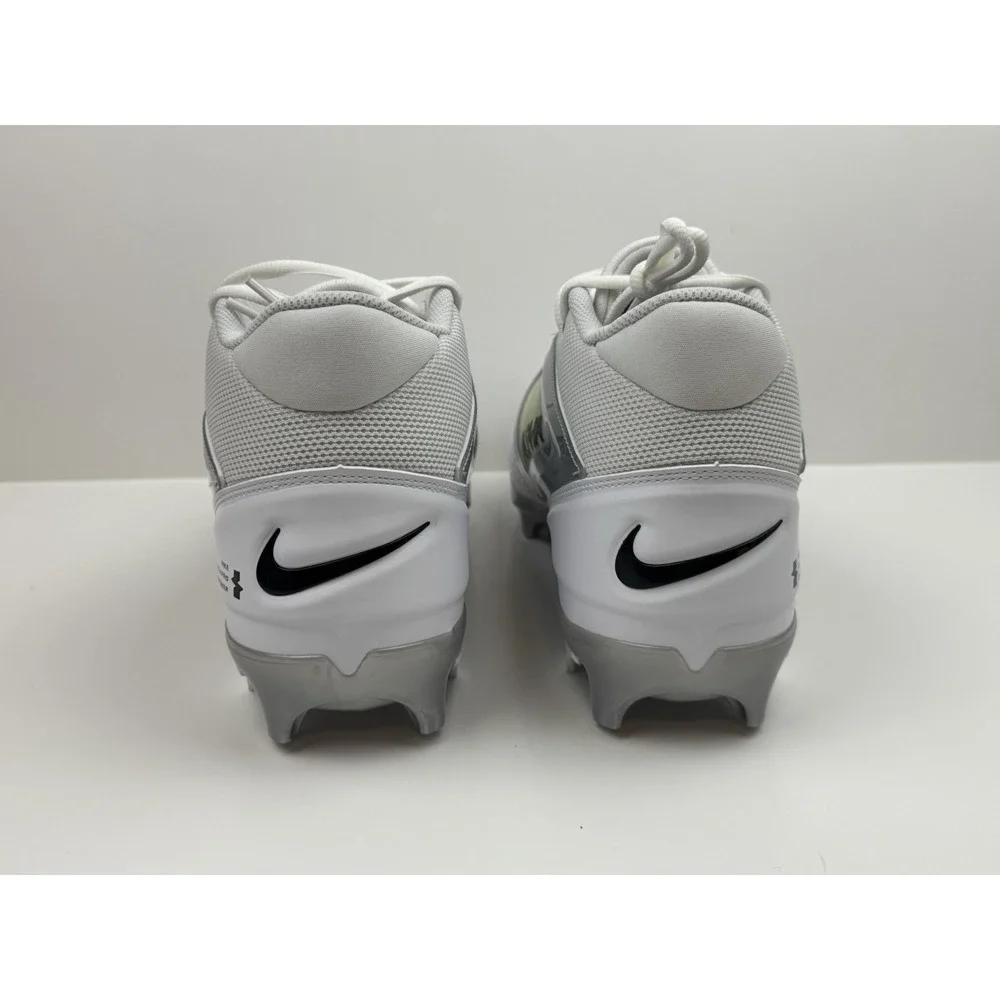 Nike Alpha Menace 4 Pro Men's 12.5 Football Cleats White/Photon‎ Dust FD7037-100